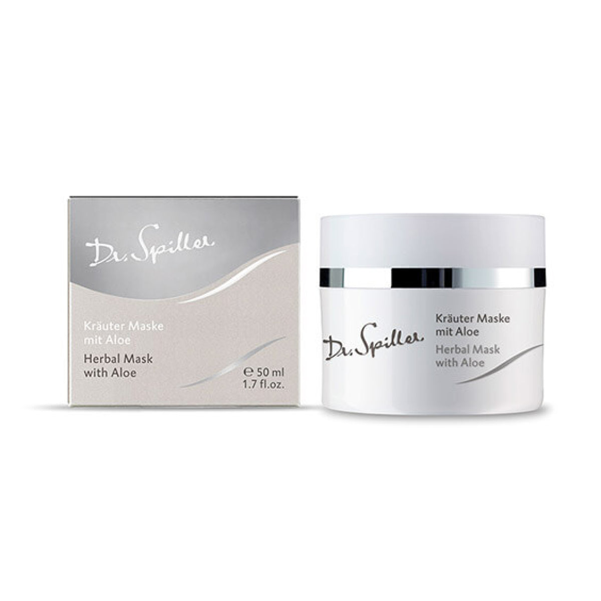 Трав'яна маска з алое для проблемної шкіри Dr. Spiller Herbal Mask with Aloe 50 ml