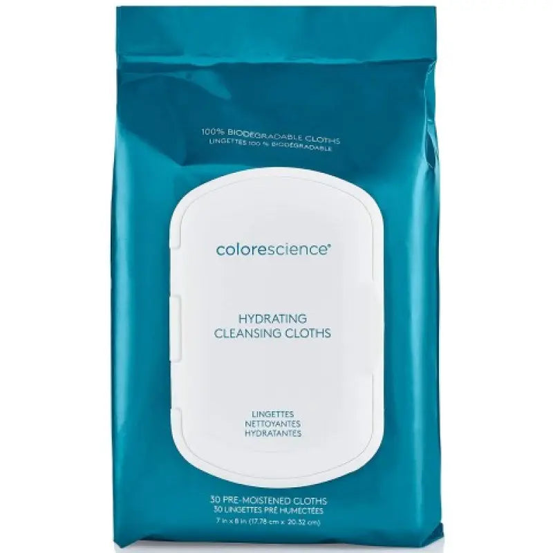 Серветки для очищення обличчя Colorescience Hydrating Cleansing Cloths 30 шт