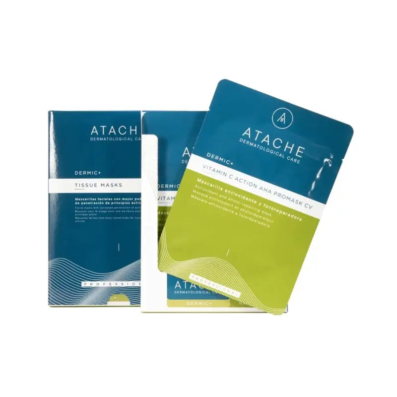 Антиоксидантна маска з вітаміном С Atache Vitamin C Action AHA Promask CV