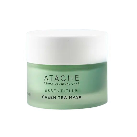 Маска для обиччя з зеленим чаєм Atache Reaffirming Green Tea Mask