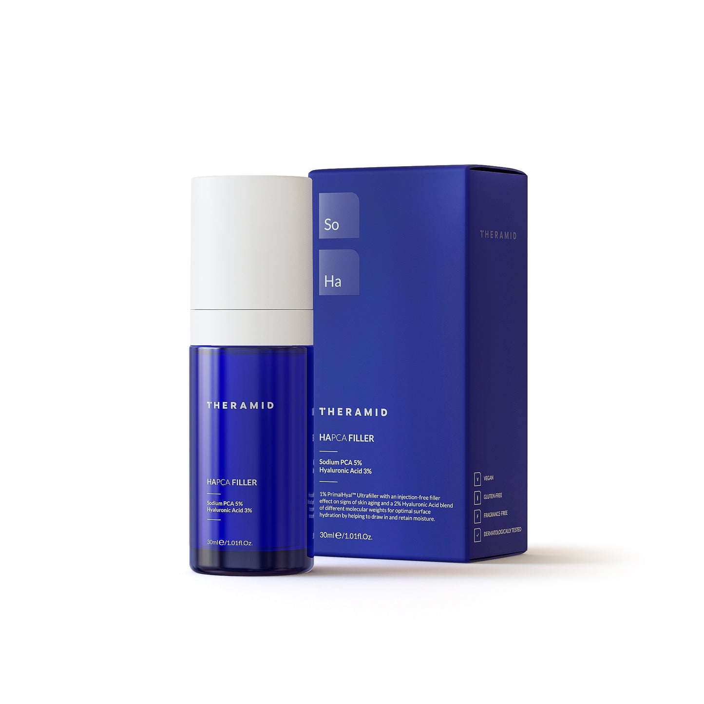 Зволожуюча сиворотка проти зморшок Theramid Hapca Filler 30 ml