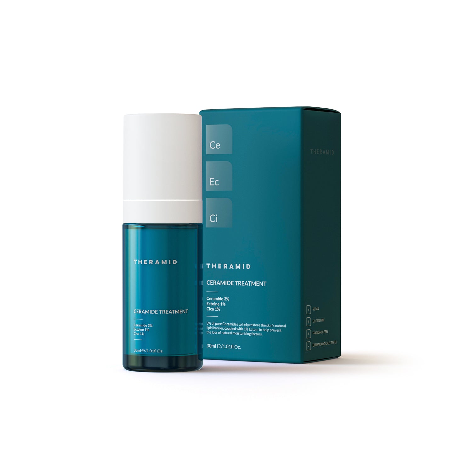 Відновлювальна сироватка для обличчя з керамідами Theramid Ceramide Treatment 30 ml