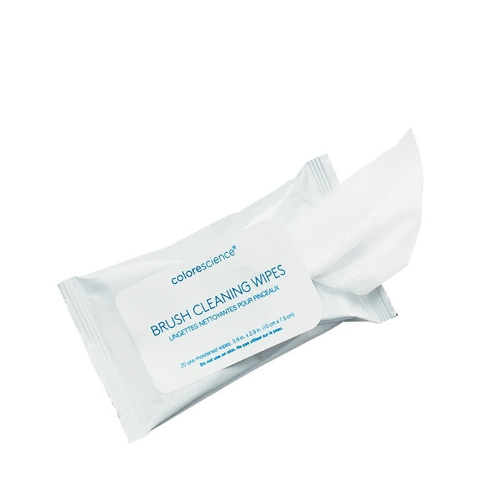 Серветки для очищення пензлів для макіяжу Colorescience Brush Cleaning Wipes 20 шт