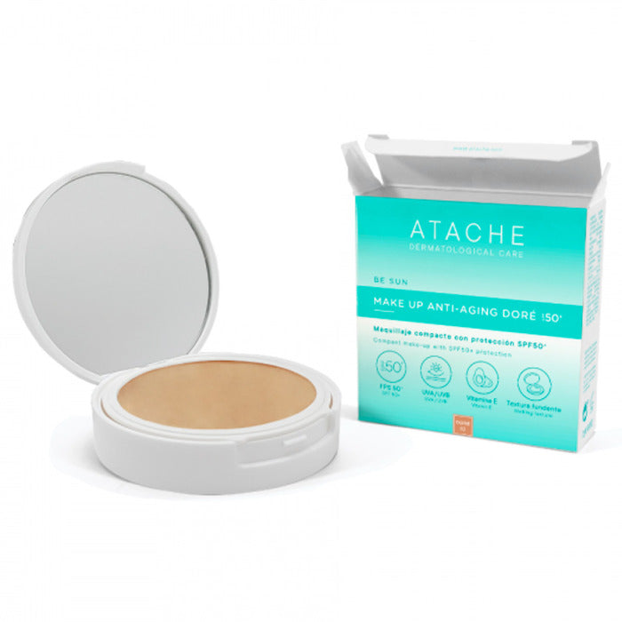 Антивіковий тонуючий кушон Atache Be Sun Make Up Anti-Aging SPF50+ 12g