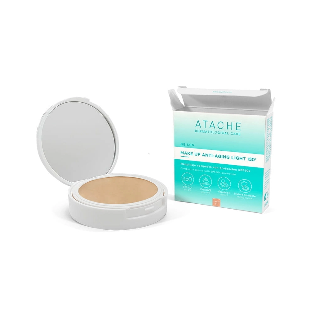 Антивіковий тонуючий кушон Atache Be Sun Make Up Anti-Aging SPF50+ 12g