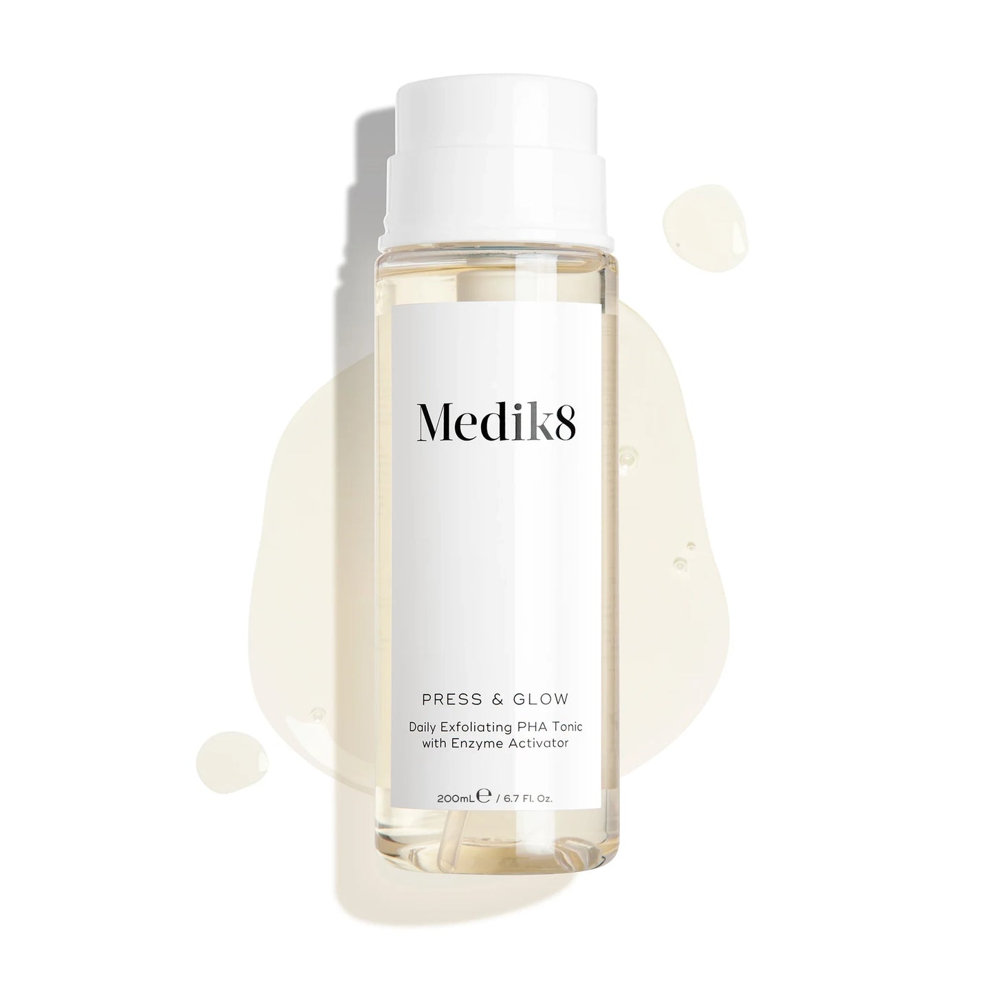 Відлущувальний тонік із РНА й активатором ферментів Medik8 Press & Glow 200 ml