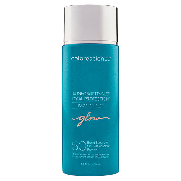 Сонцезахисний крем для обличчя з ефектом сяйва Colorescience Sunforgettable Total Protection Face Shield Glow SPF50 55 ml