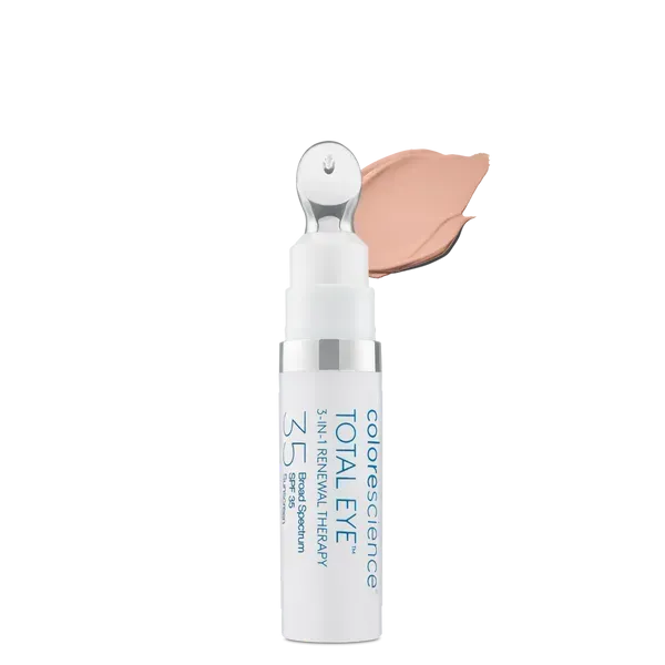 Крем для зони навколо очей Colorescience Total Eye 3-в-1 Renewal Therapy SPF35 - 7ml