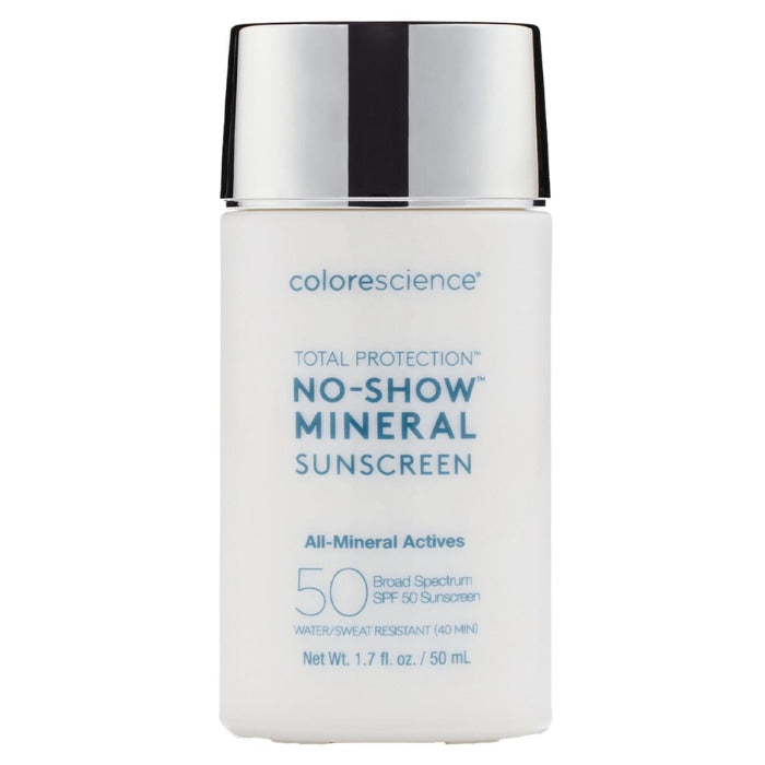 Прозорий мінеральний сонцезахисний флюїд Colorescience Total Protection No-Show Mineral Sunscreen SPF50