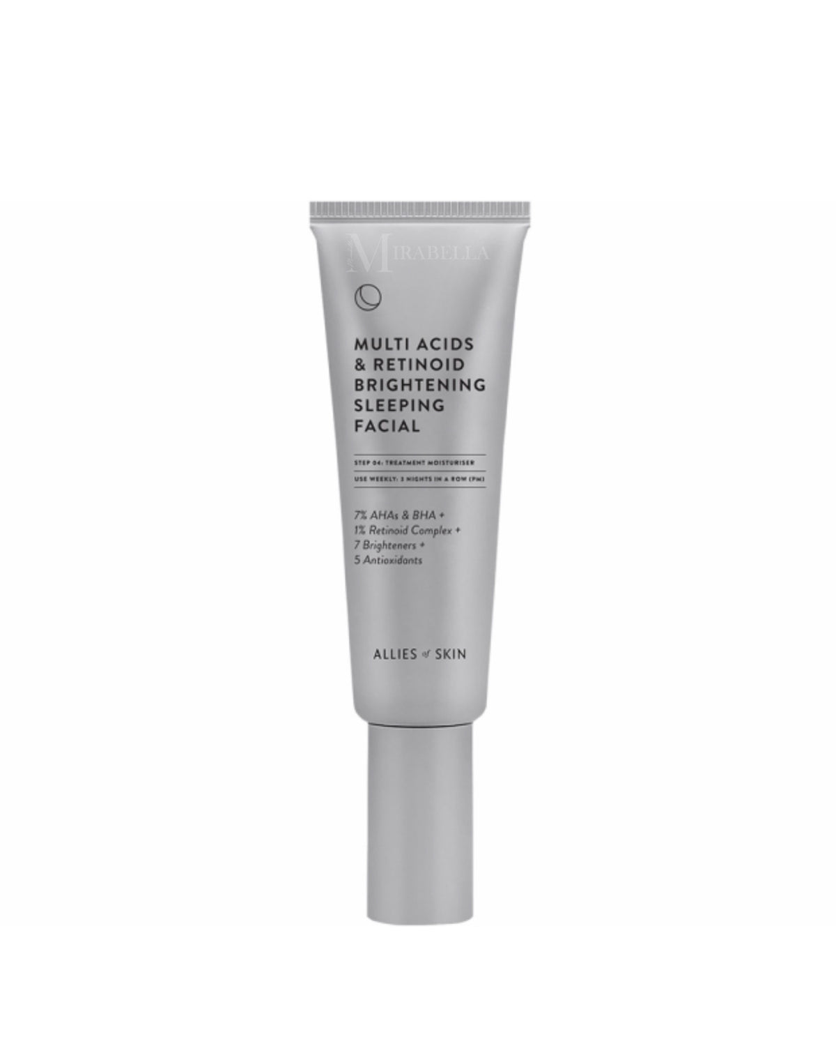 Пілінг нічний мультикислотний з ретинолом Allies of Skin Multi Acids & Retinoid Brightening Sleeping Facial 48 ml
