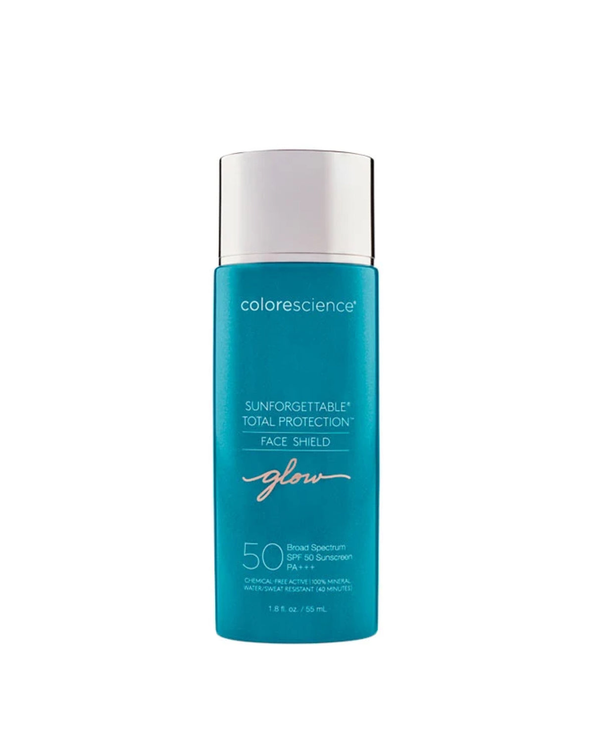 Сонцезахисний крем для обличчя з ефектом сяйва Colorescience Sunforgettable Total Protection Face Shield Glow SPF50 55 ml
