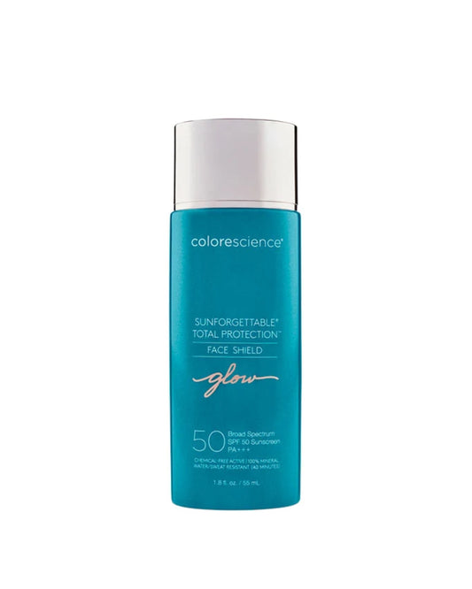 Сонцезахисний крем для обличчя з ефектом сяйва Colorescience Sunforgettable Total Protection Face Shield Glow SPF50 55 ml
