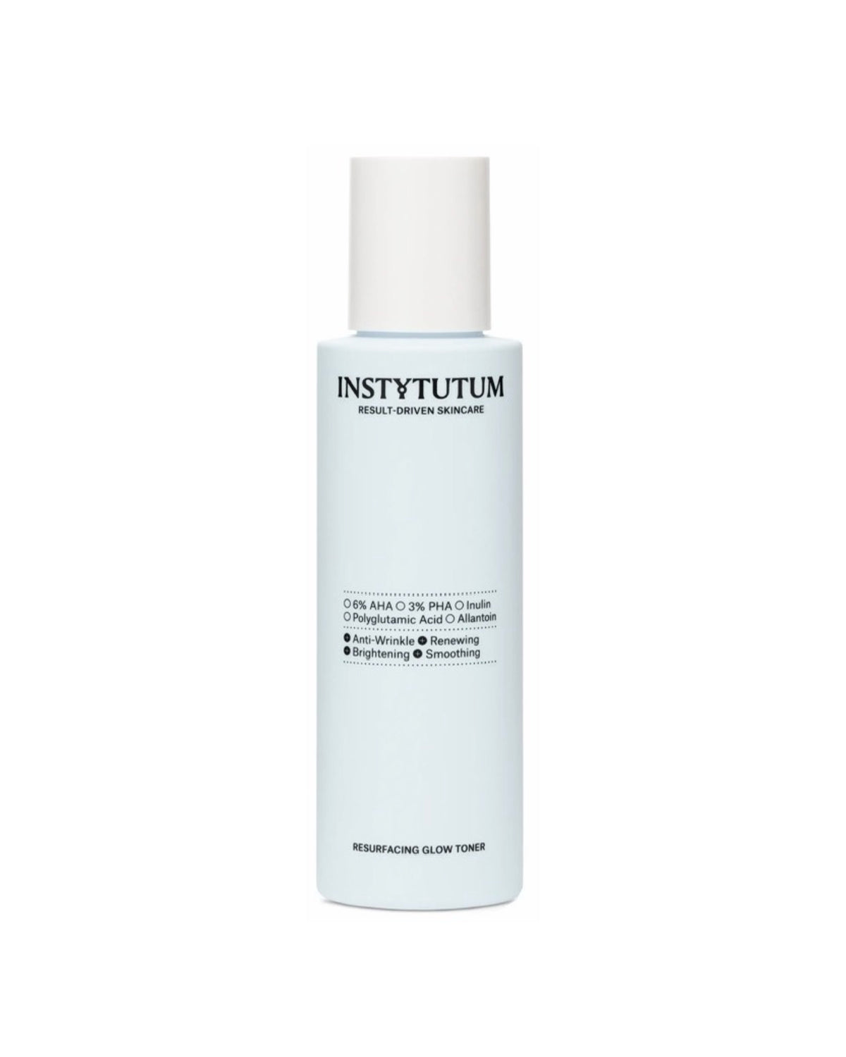 Тонер з AHA та PHA кислотами для оновлення та вирівнювання тону шкіри Instytutum Resurfacing Glow Toner Next-Gen 100 ml