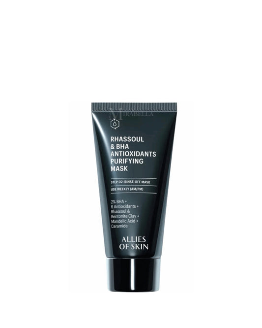 Маска очищуюча для обличчя Allies of Skin Rhassoul & BHA Antioxidants Purifying Mask 50 ml