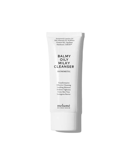 Освітлювальний зволожувальний бальзам для очищення шкіри Melumé Skinscience Balmy Oily Milky Cleanser 125 ml
