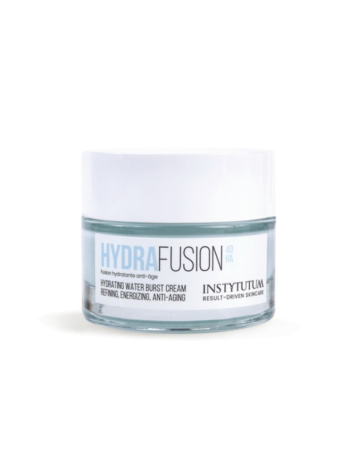 Зволожувальний крем-гель з 4 типами гіалуронової кислоти Instytutum HydraFusion 4D Hydrating Water Burst Cream 50 ml