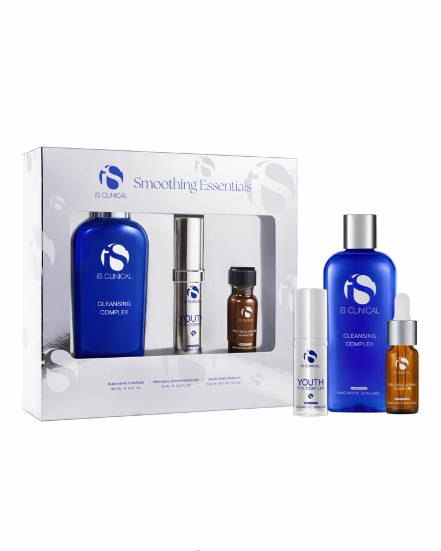 Набір для зміцнення та омолодження шкіри iS Clinical Smoothing Essentials Holiday Kit