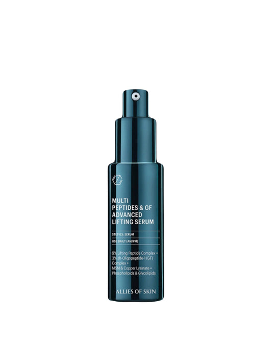 Мультипептидна сироватка для обличчя з ефектом ліфтингу Allies of Skin Multi Peptides & GF Advanced Lifting Serum