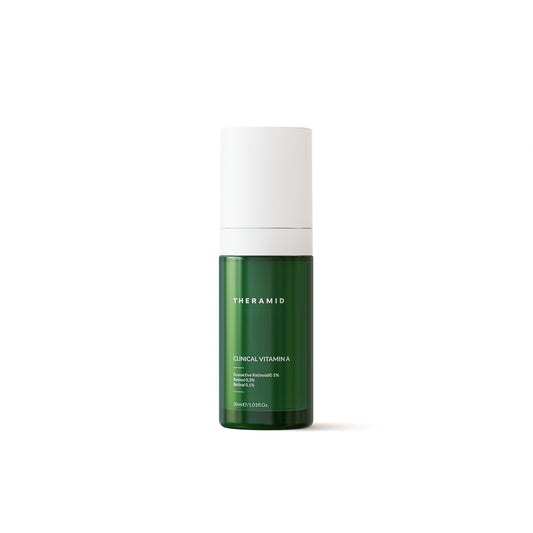 Сироватка для обличчя з ретинолом 0,3% та ретиналем 0,1% Theramid Clinical Vitamin A 30 ml