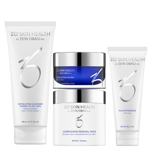 Набір для догляду за проблемною шкірою ZO Skin Health Complexion Clearing Program