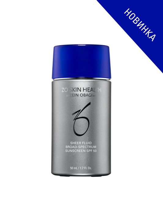 Мінеральний сонцезахисний флюїд ZO Skin Health Sheer Fluid Broad-Spectrum Sunscreen SPF 50  (45g)