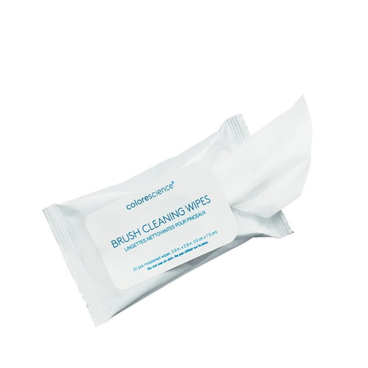 Серветки для очищення пензлів для макіяжу Colorescience Brush Cleaning Wipes 20 шт