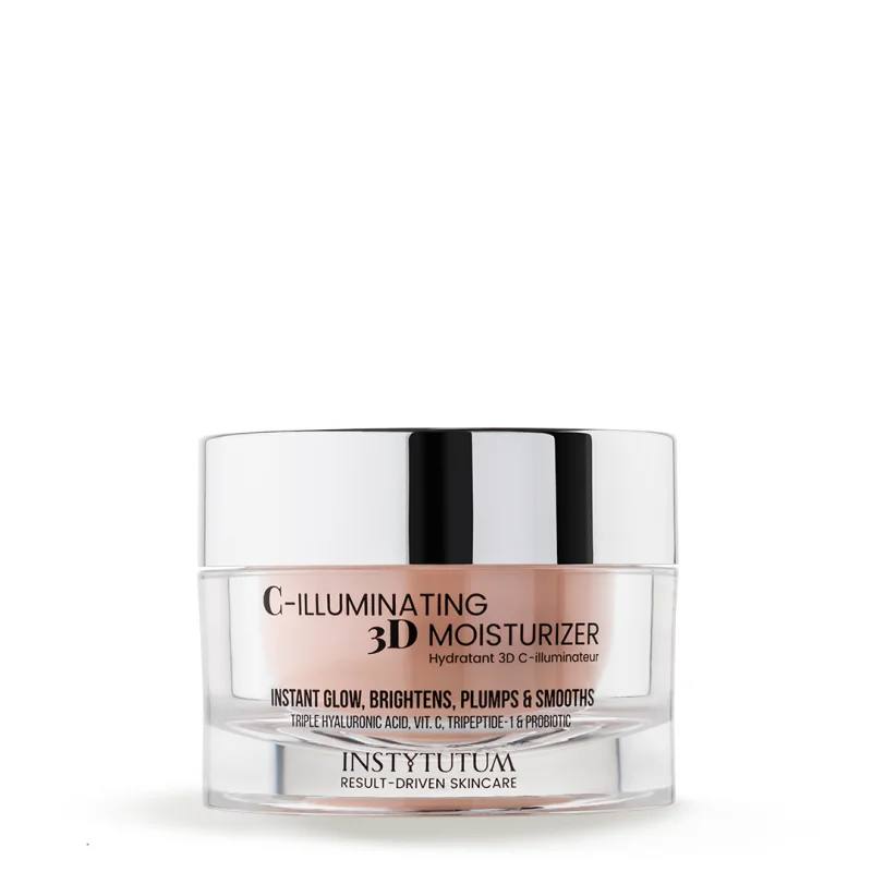 Зволожувальний крем з ефектом сяяння Instytutum C-illuminating 3D-Moisturizer 50ml
